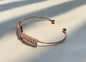 Teardrop Blush Cuff Bracelet