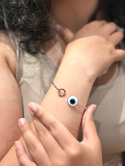 Bold Eye Shield Bracelet