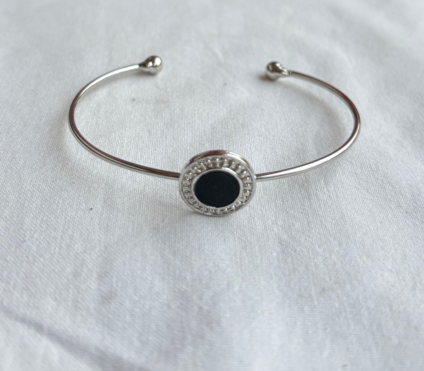 Black Gemstone Bracelet
