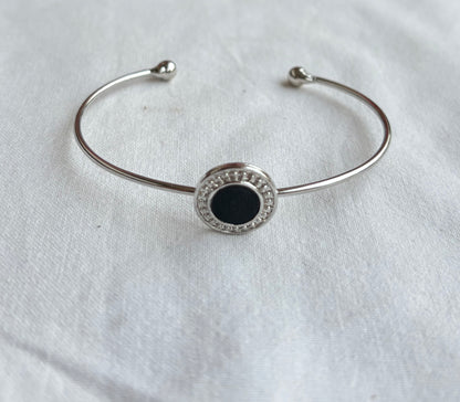 Black Gemstone Bracelet