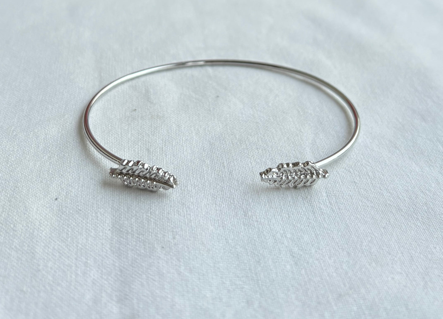 Sliver Leaf Bracelet