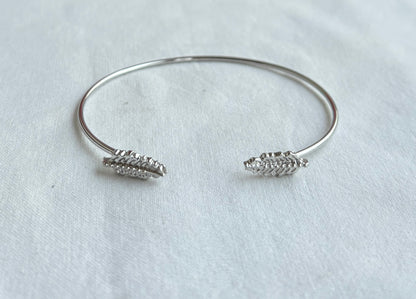 Sliver Leaf Bracelet