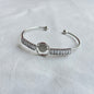 Circle Sliver Cuff Bracelet