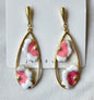 Floral Teardrop Earring