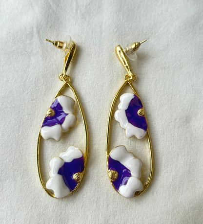Floral Teardrop Earring