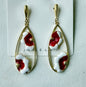 Floral Teardrop Earring