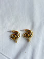 Twist Gold Earring